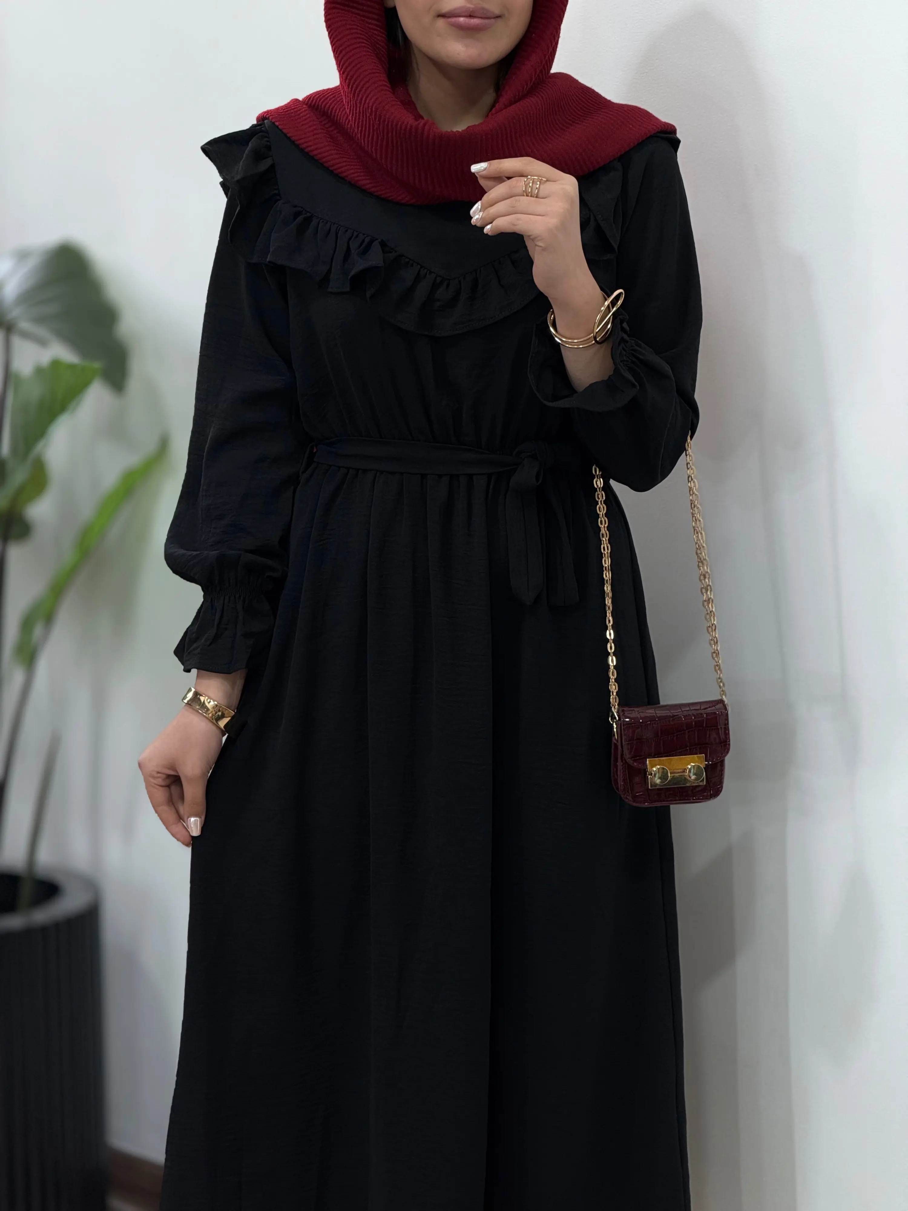 پیراهن مانتویی النا